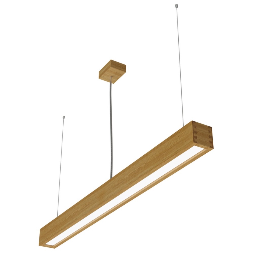 APLED - Lámpara colgante LED LOOK LED/36W/230V 4000K 120 cm roble