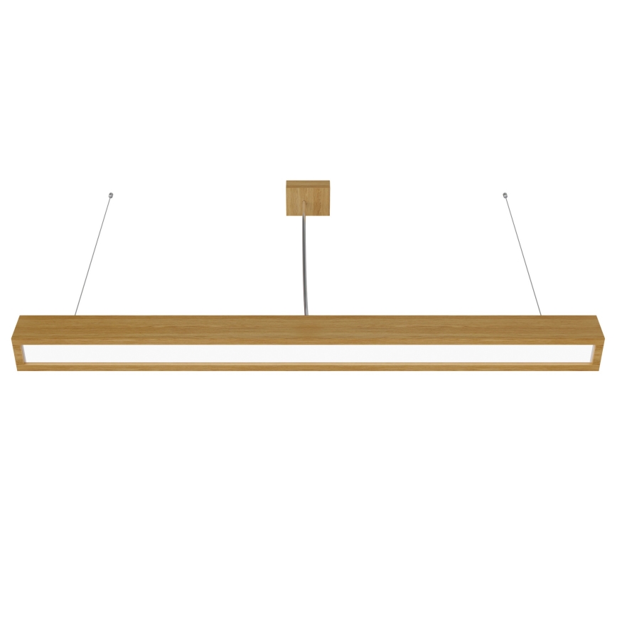 APLED - Lámpara colgante LED LOOK LED/36W/230V 4000K 120 cm roble