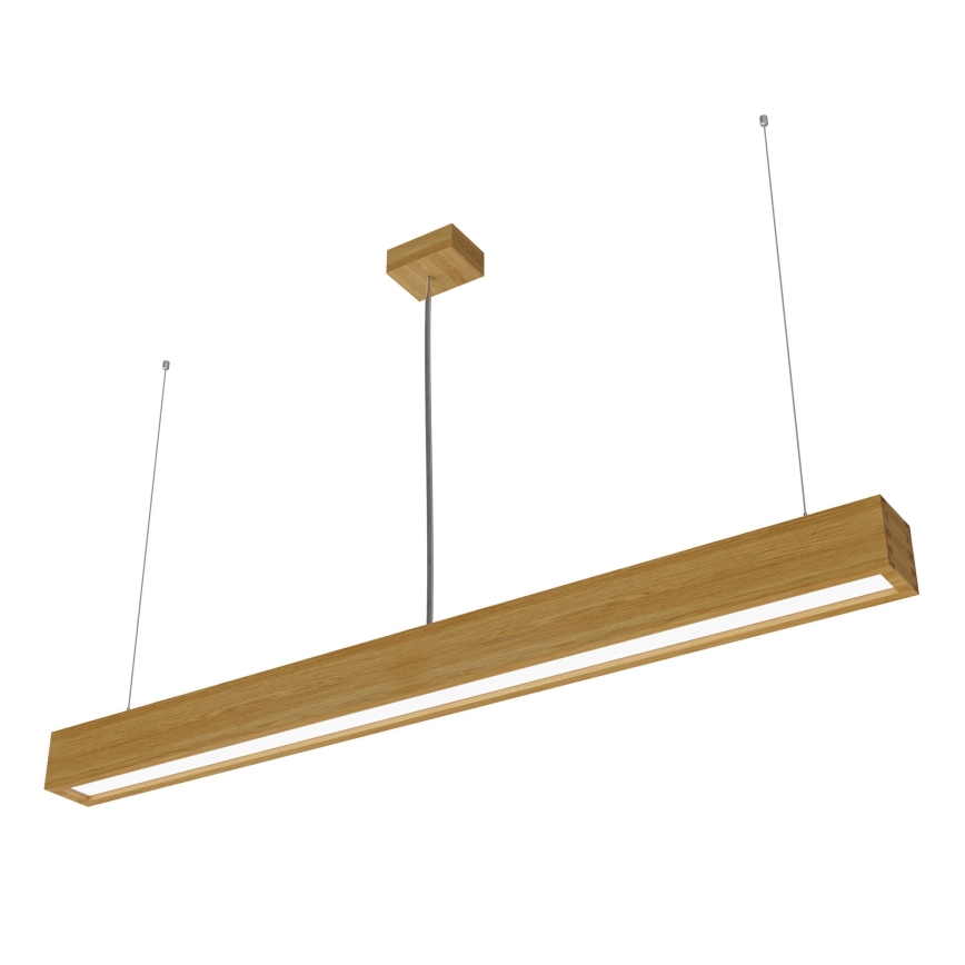 APLED - Lámpara colgante LED LOOK LED/36W/230V 4000K 120 cm roble
