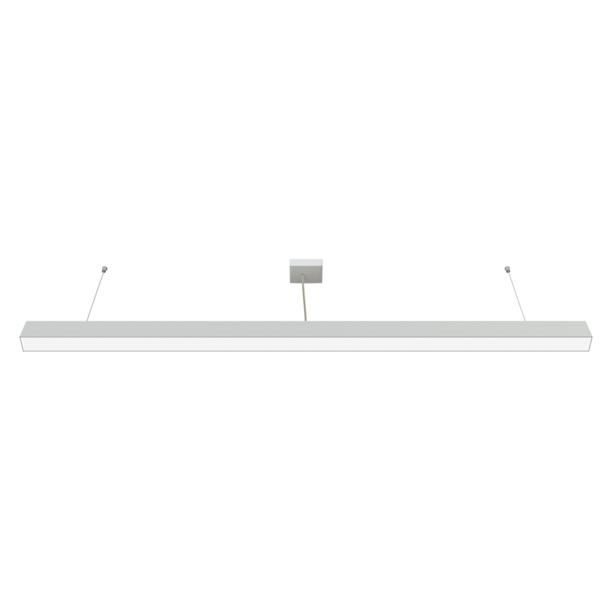 APLED - Lámpara de araña LED de cable LOOK LED/58W/230V 4000K 150 cm plata
