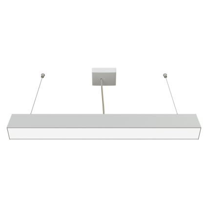 APLED - Lámpara de araña LED sobre un cable LOOK LED/23W/230V 4000K 60 cm plata