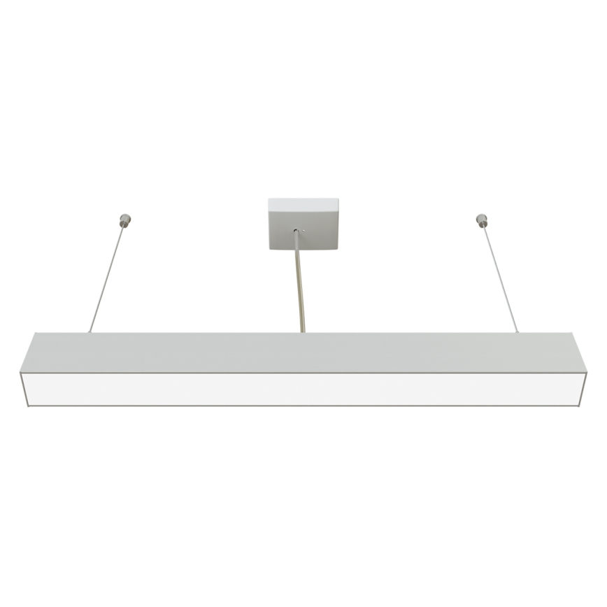 APLED - Lámpara de araña LED sobre un cable LOOK LED/23W/230V 4000K 60 cm plata