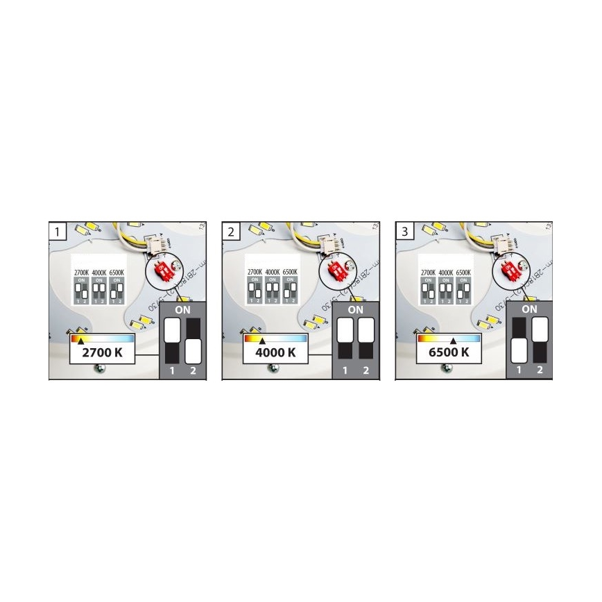 APLED - Plafón LED para baños con sensor LENS LED/16W/230V IP44 2700-6500K