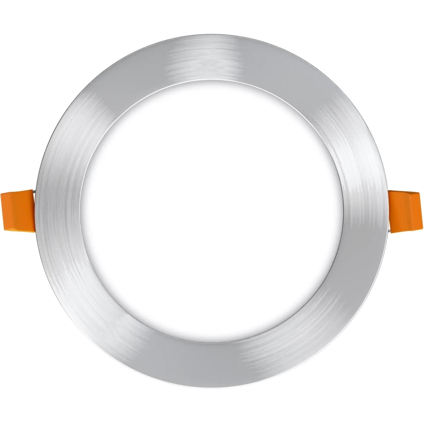 APLED - Lámpara empotrable de baño LED RONDO LED/12W/230V IP40 diá. 17 cm cromo mate