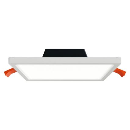 APLED - Lámpara empotrable LED SQUARE SLIM LED/16W/230V 14,5x14,5 cm blanco