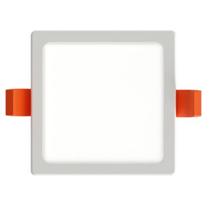 APLED - Lámpara empotrable LED SQUARE SLIM LED/8W/230V 9x9 cm blanco