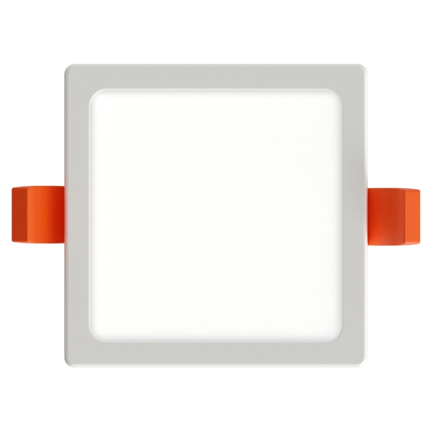 APLED - Lámpara empotrable LED SQUARE SLIM LED/8W/230V 9x9 cm blanco
