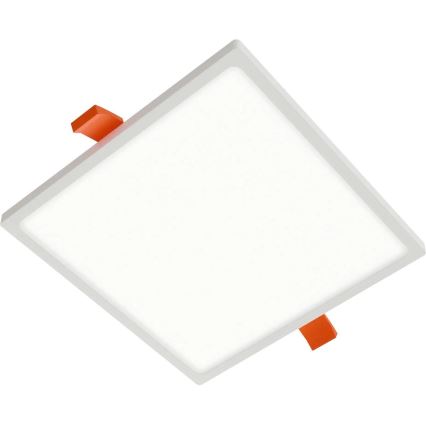 APLED - Lámpara empotrable LED SQUARE SLIM LED/8W/230V 9x9 cm blanco