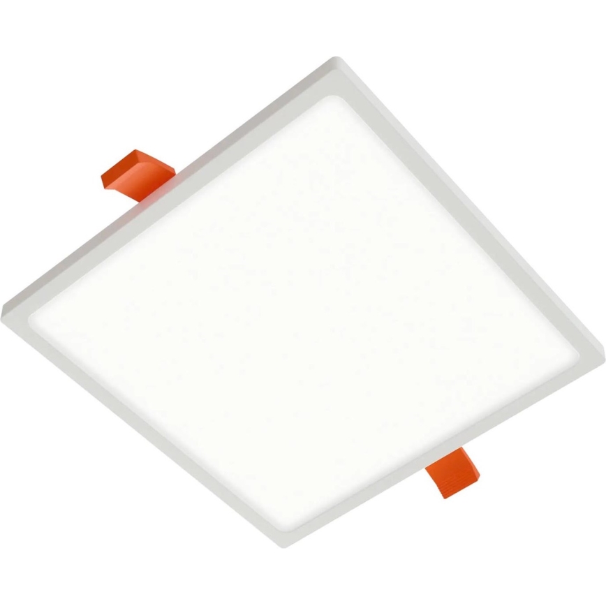 APLED - Lámpara empotrable LED SQUARE SLIM LED/8W/230V 9x9 cm blanco