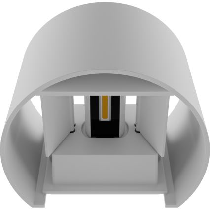 APLED - LED Aplique exterior OVAL 2xLED/3W/230V IP65