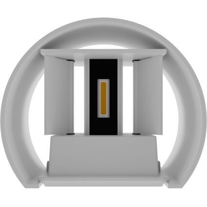 APLED - LED Aplique exterior OVAL 2xLED/3W/230V IP65