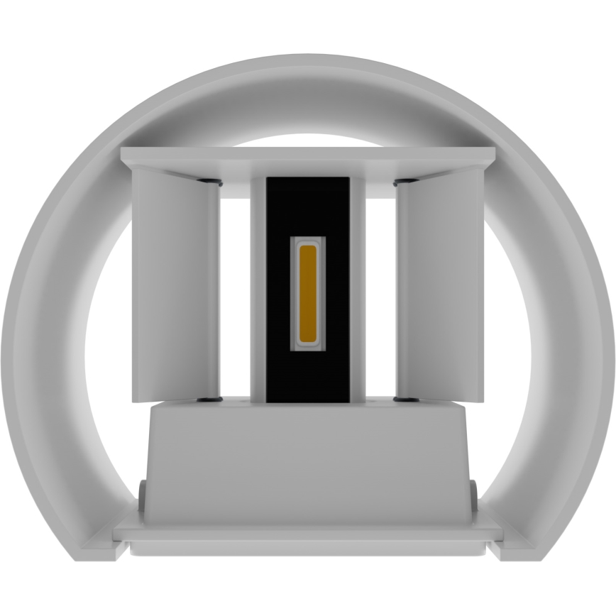 APLED - LED Aplique exterior OVAL 2xLED/3W/230V IP65