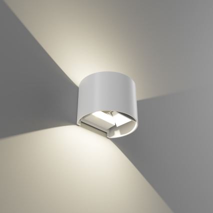 APLED - LED Aplique exterior OVAL 2xLED/3W/230V IP65