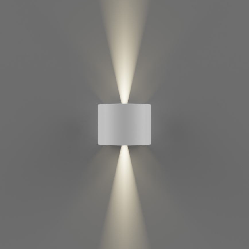 APLED - LED Aplique exterior OVAL 2xLED/3W/230V IP65