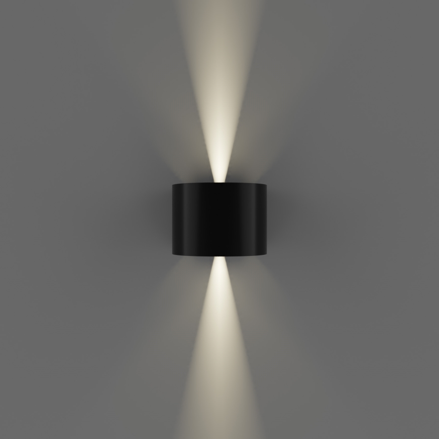 APLED - LED Aplique exterior OVAL 2xLED/3W/230V IP65