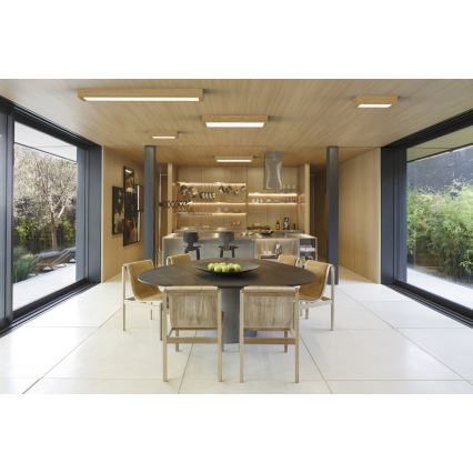 APLED - Panel LED de superficie QUADRA LED/40W/230V roble