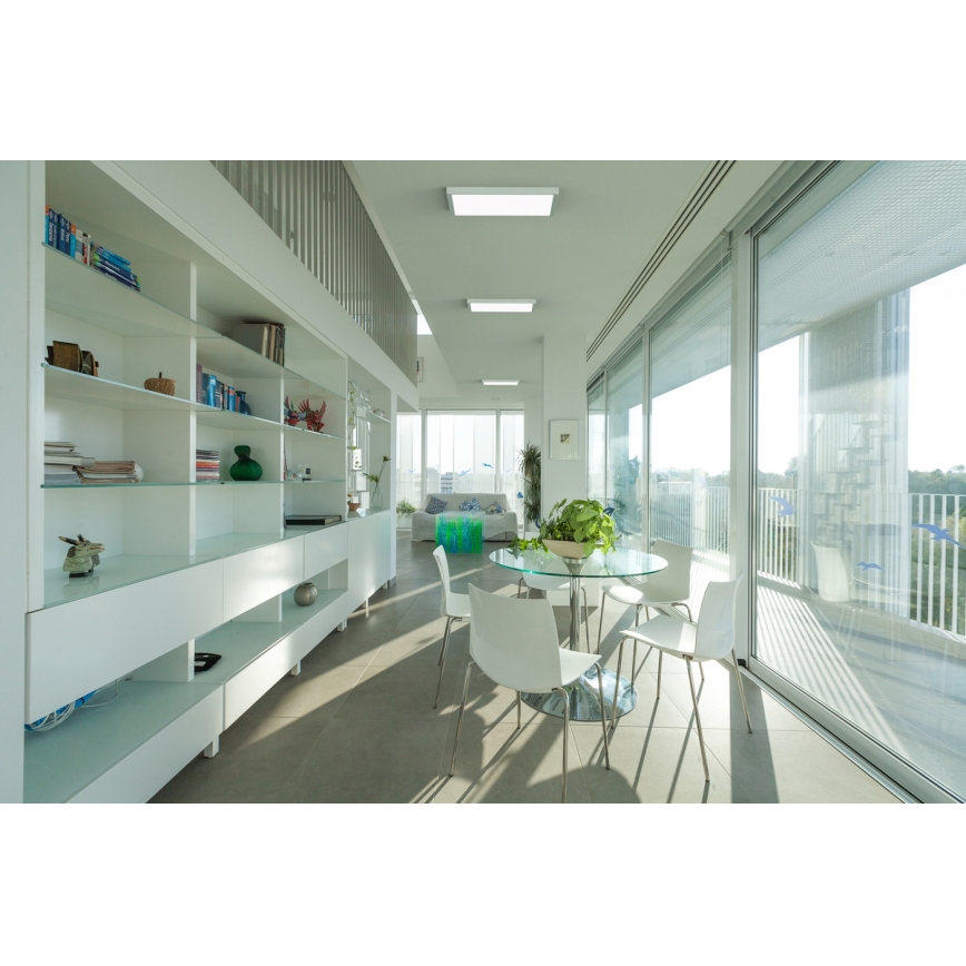 APLED - Panel LED empotrado QUADRA LED/40W/230V 4000K 60x60cm IP41