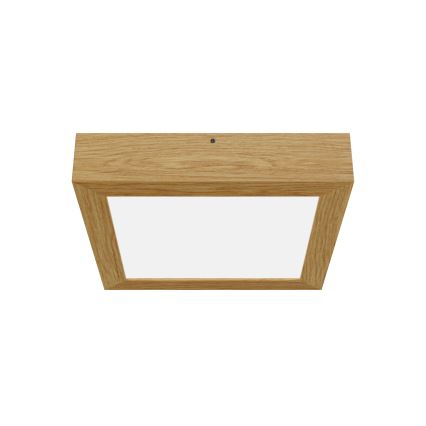APLED - Plafón LED QUADRA LED/24W/230V roble