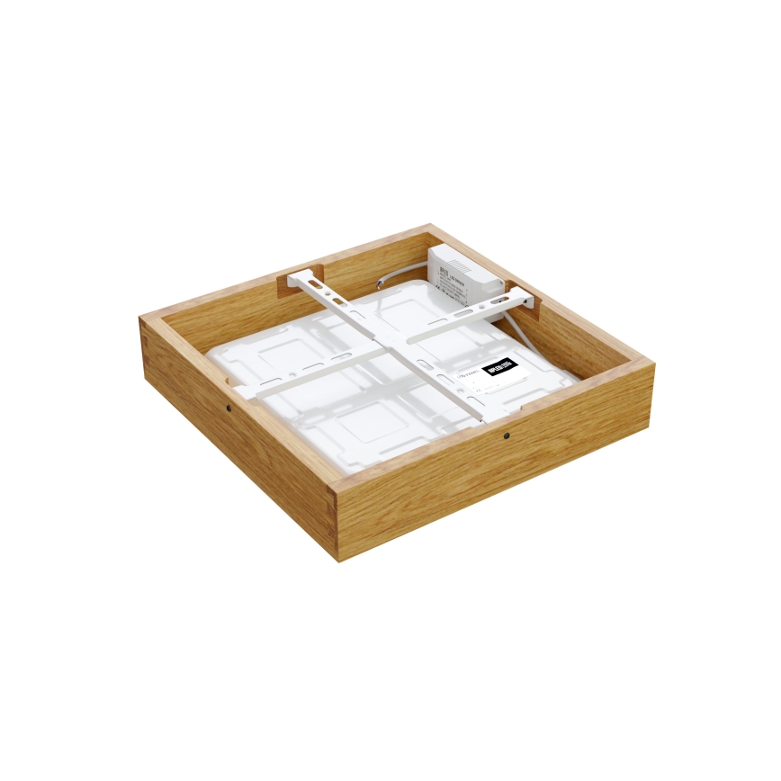 APLED - Plafón LED QUADRA LED/24W/230V roble