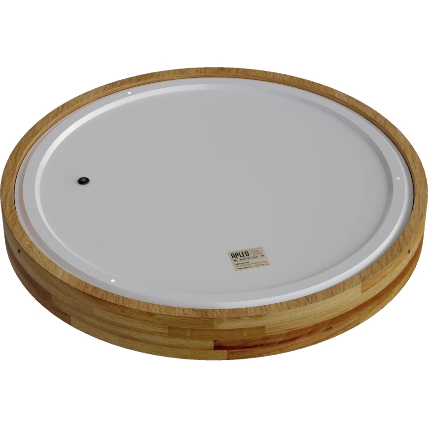 APLED - Plafón LED RONDO LED/48W/230V diámetro 50 cm roble