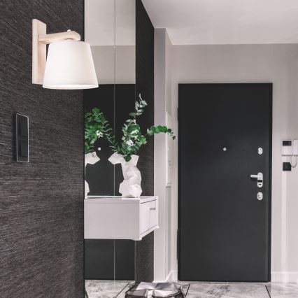 Aplique 1xE27/60W/230V roble