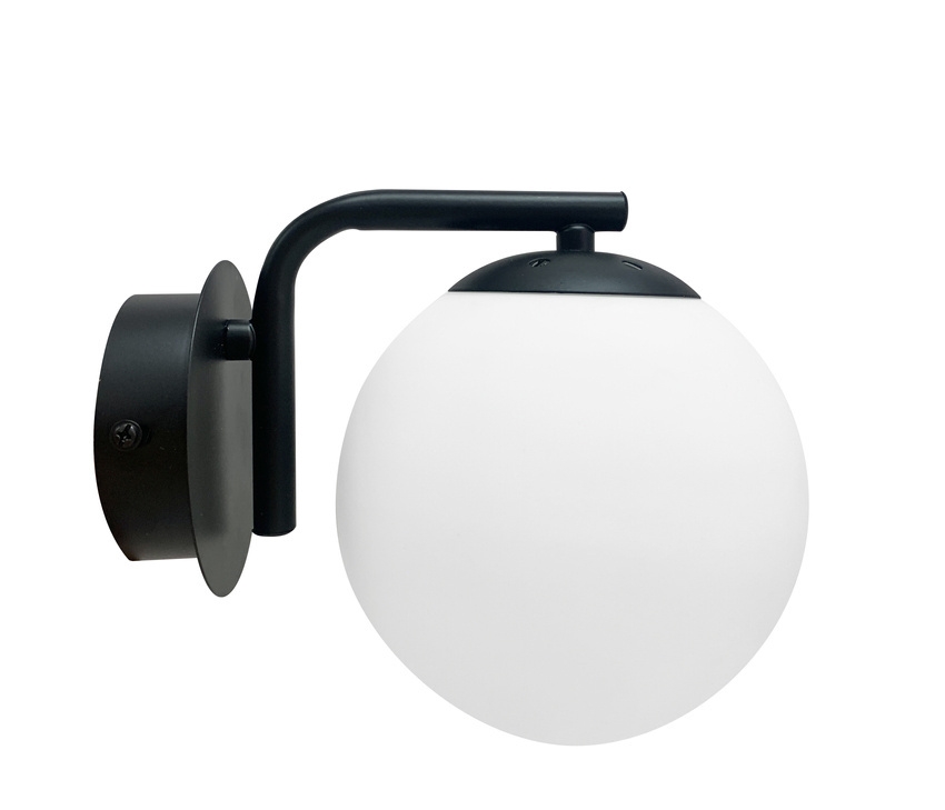 Aplique AMADEO 1xE14/40W/230V negro