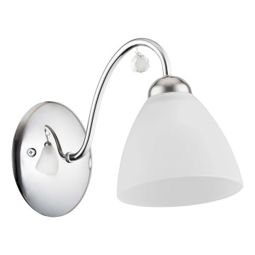 Aplique AMARILLO 1xE27/15W/230V cromo brillante