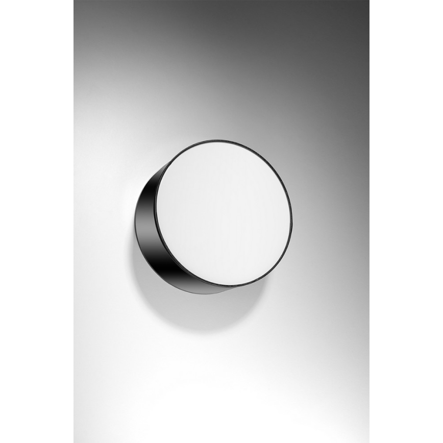 Aplique ARENA 1xE27/60W/230V negro
