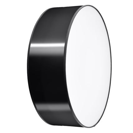 Aplique ARENA 1xE27/60W/230V negro