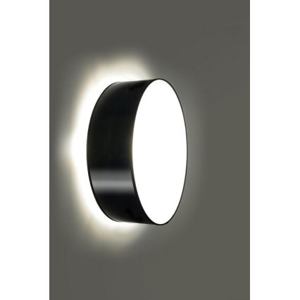 Aplique ARENA 1xE27/60W/230V negro