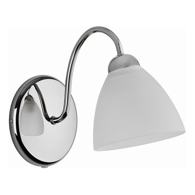 Aplique ARIEL 1xE27/15W/230V cromo brillante