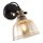 Aplique ASGARD 1xE27/11W/230V beige/negro/dorado