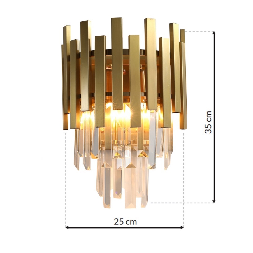 Aplique ASPEN GOLD 2xE14/40W/230V