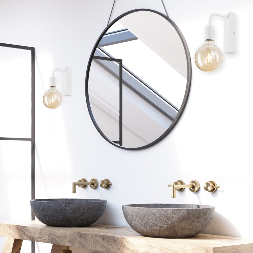 Aplique ASTRID 1xE27/60W/230V blanco
