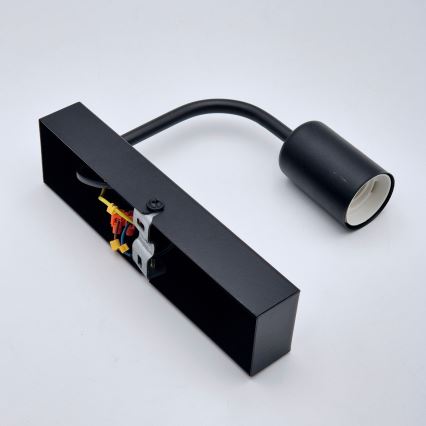 Aplique ASTRID 1xE27/60W/230V mate negro