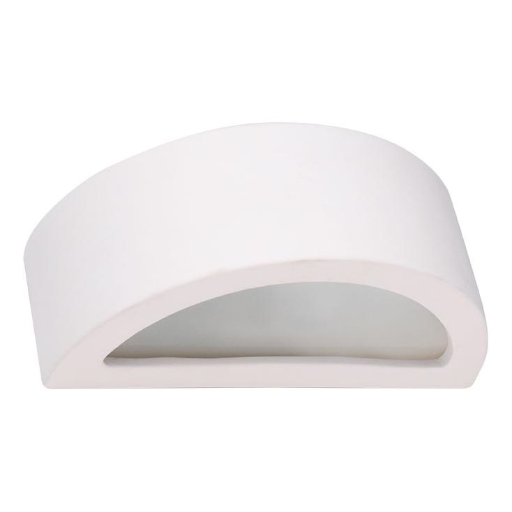 Aplique ATENA 1xE27/15W/230V 30 cm blanco