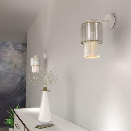 Aplique BLANCO 1xE27/60W/230V blanco