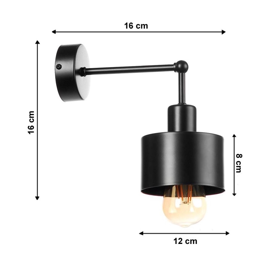 Aplique BODO 1xE27/60W/230V