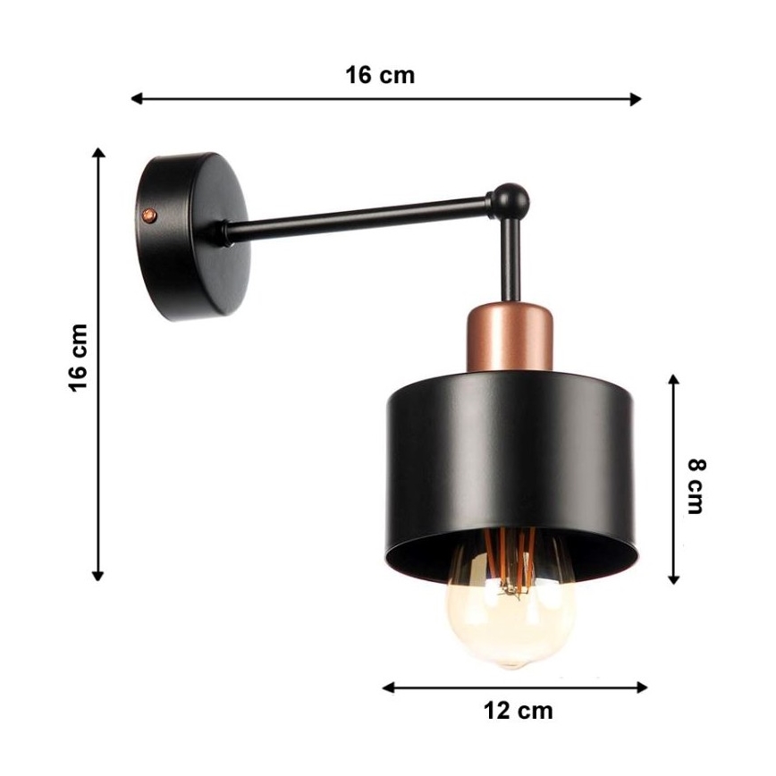 Aplique BODO 1xE27/60W/230V