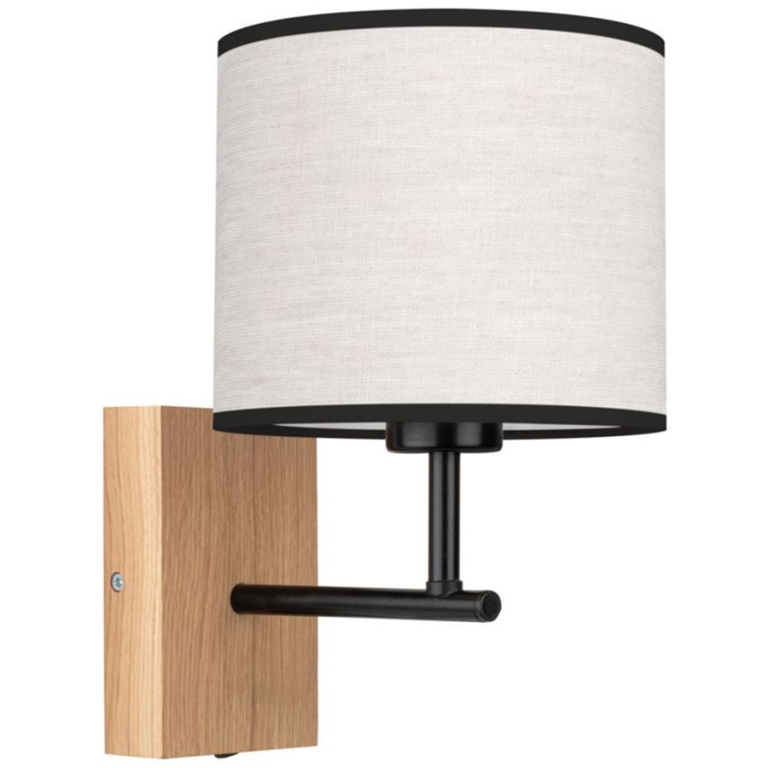 Aplique BOHO 1xE27/25W/230V roble