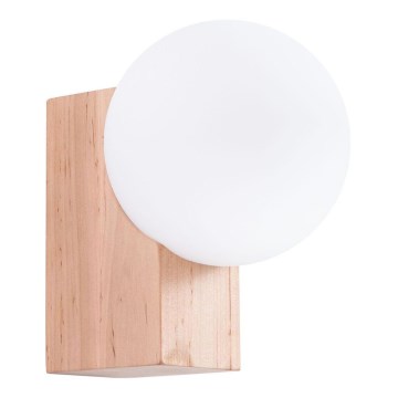 Aplique BULBO 1xG9/8W/230V haya/blanco