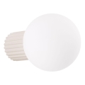 Aplique de baño HALO 1xG9/8W/230V diá. 12 cm IP44 color crema
