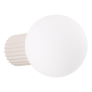 Aplique de baño HALO 1xG9/8W/230V diá. 12 cm IP44 color crema
