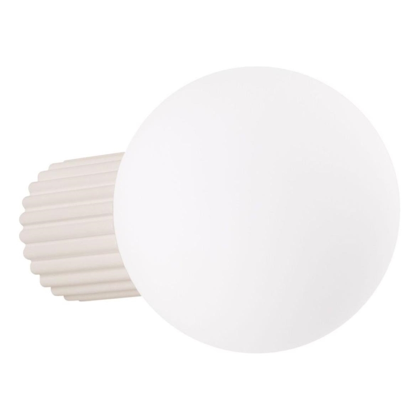 Aplique de baño HALO 1xG9/8W/230V diá. 12 cm IP44 color crema