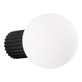 Aplique de baño HALO 1xG9/8W/230V diá. 12 cm IP44 negro