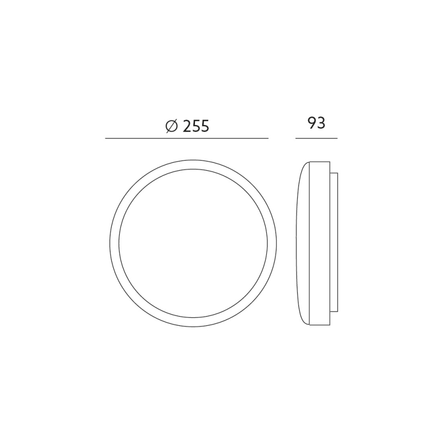 Aplique de baño LED con sensor ORBIS LED/10W/230V IP44