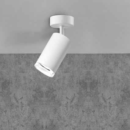Aplique de baño LED RGBW regulable TURYN 1xGU10/6,5W/230V 2700-6500K Wi-Fi IP44 blanco