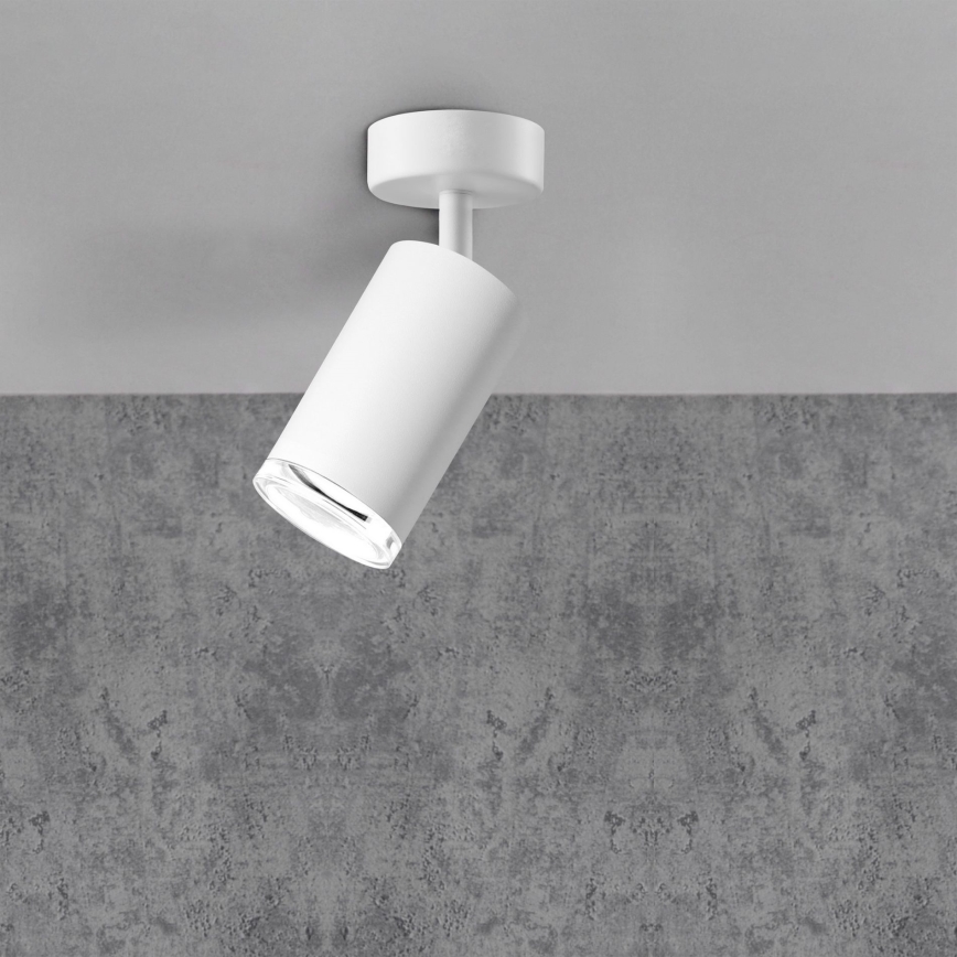 Aplique de baño LED RGBW regulable TURYN 1xGU10/6,5W/230V 2700-6500K Wi-Fi IP44 blanco