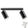 Aplique de baño LED RGBW regulable TURYN 2xGU10/6,5W/230V 2700-6500K Wi-Fi IP44 negro