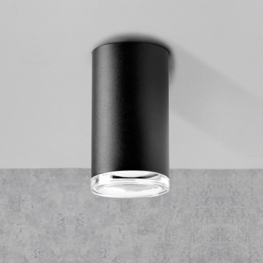 Aplique de baño regulable LED RGBW TURYN 1xGU10/6,5W/230V 2700-6500K Wi-Fi IP44 negro